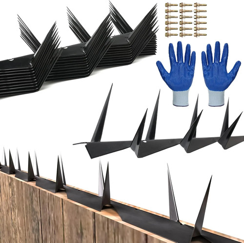 Metal wall spikes - metal,